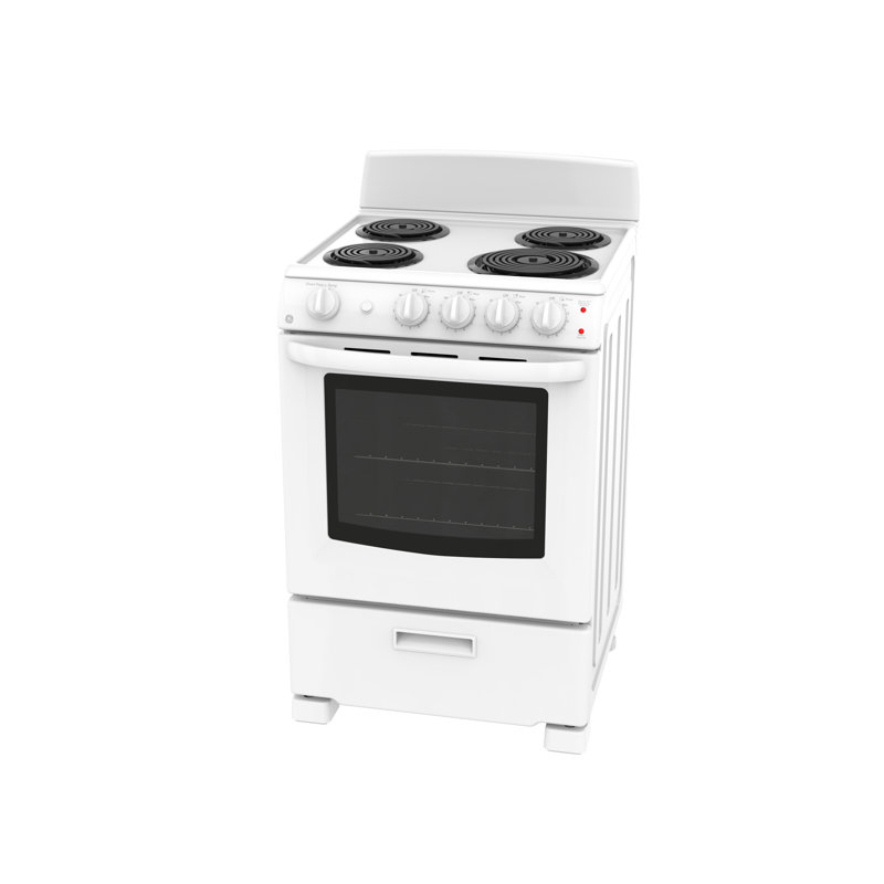 GE Appliances 24" 2.9 cu ft. Slidein Electric Range & Reviews
